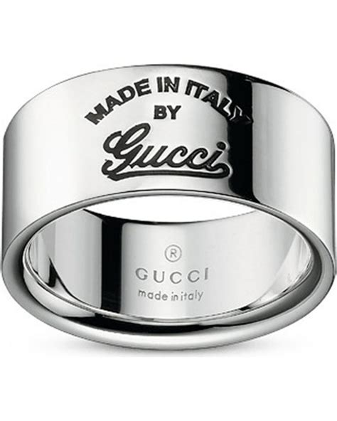 trademark gucci ring|Trademark ring in 925 sterling silver .